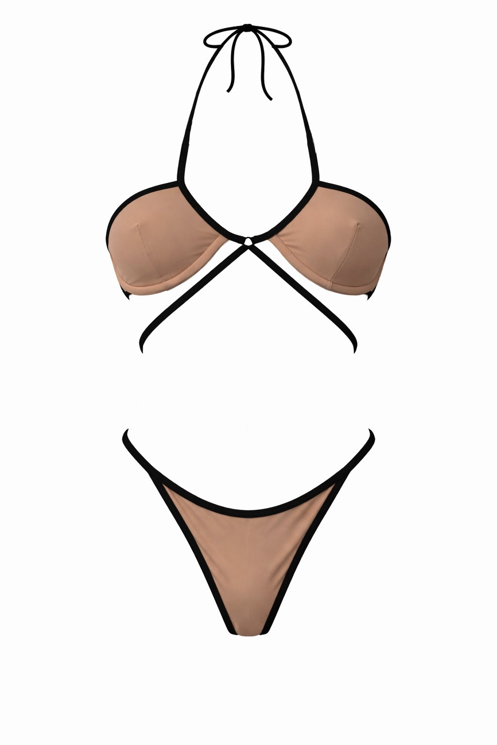 Nude bikini