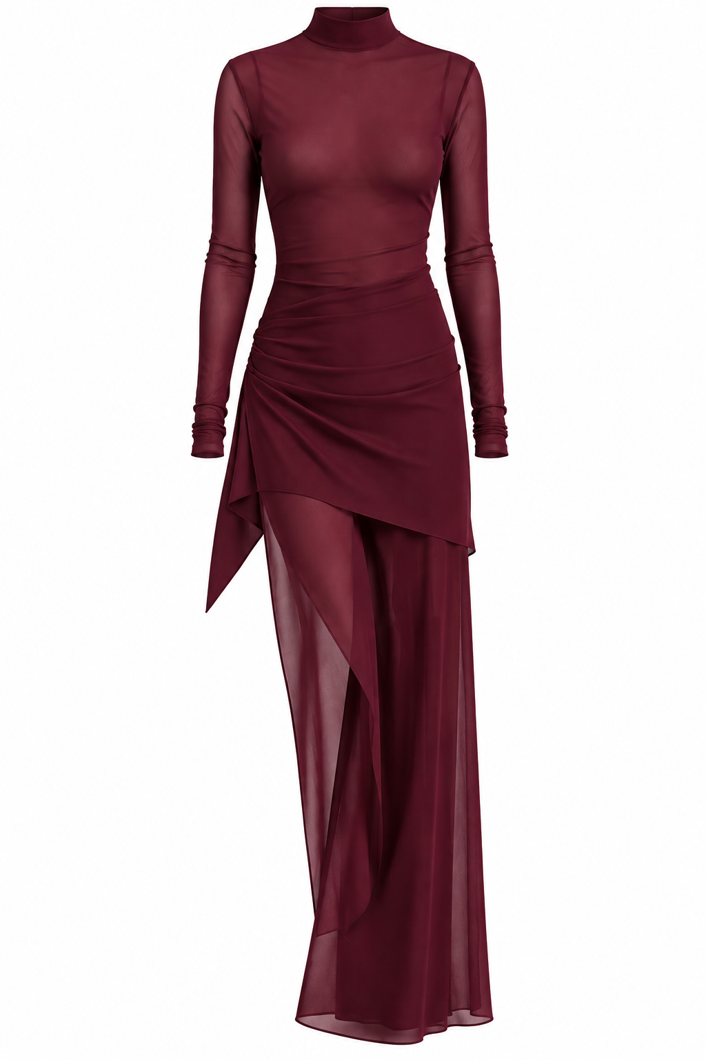 Clymene marsala dress